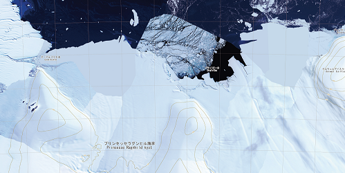 Satellite image map