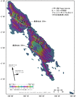 image Topographic Fringe of Pagai Islands
