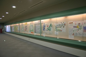 写真：地図と測量の科学館作品展示風景６