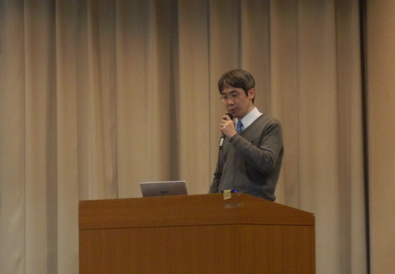 写真：首都大学東京・倉田准教授の講演