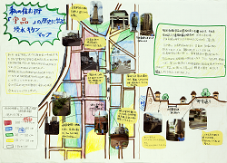 作品：私の住む街「宇品」の歴史に学ぶ浸水キケンマップ