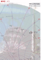 南極磁気図