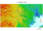 東京都のデジタル標高地形図