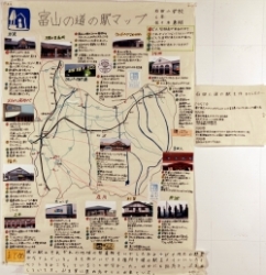 作品名：富山の道の駅マップ