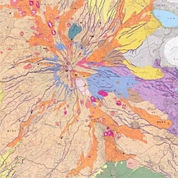 Volcanic Land Condition Map( Mt. Fuji )