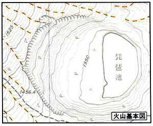 画像：火山基本図・火山土地条件図