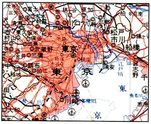 画像：100万分１日本