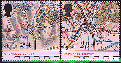 地形図の切手２