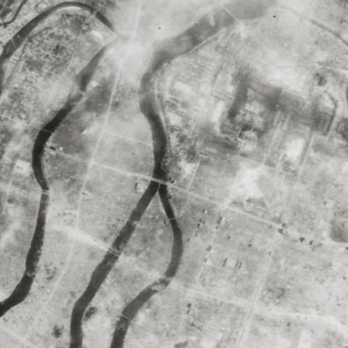 空中写真画像サンプル_昭和20年（1945年）8月7日撮影（写真番号：72）