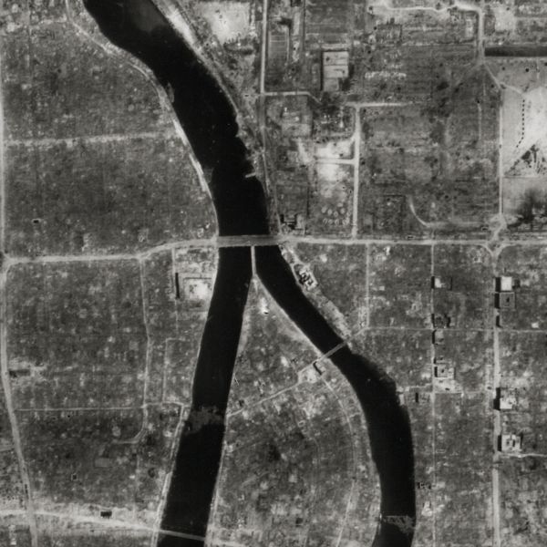 空中写真画像サンプル_昭和20年（1945年）8月11日撮影（写真番号：29N）