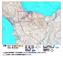 有珠山の活動情報図