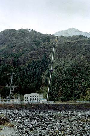北陸電力真川発電所の画像：富山県富山市