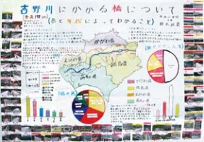 作品：吉野川にかかる橋について