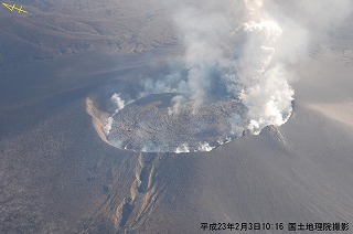 新燃岳火口１の画像