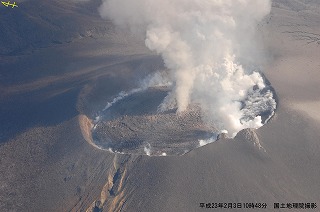 新燃岳火口３の画像