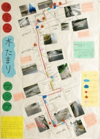 作品：通学ろ水たまりマップ