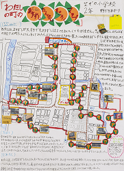 作品名：わたしの町のと山ますずしたんけんすごろくマップ