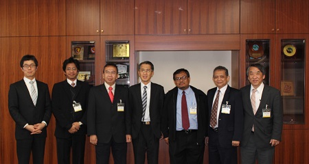 インドネシア地理空間情報庁副長官他と企画部長