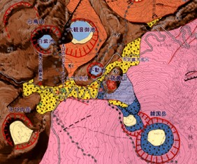 火山土地条件図のサンプル画像