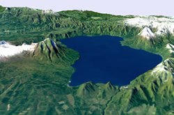 カルデラ湖・火口原湖の画像