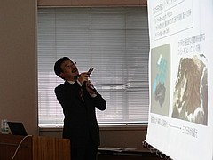 国土地理院測量指導課長による発表