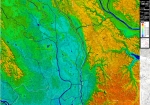 江戸川・中川・綾瀬川2のデジタル標高地形図