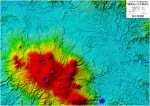 霧島山とその周辺3のデジタル標高地形図