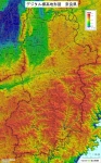 奈良県のデジタル標高地形図