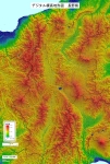 長野県のデジタル標高地形図