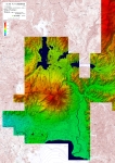 安達太良山2のデジタル標高地形図