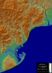 デジタル標高地形図静岡市清水区