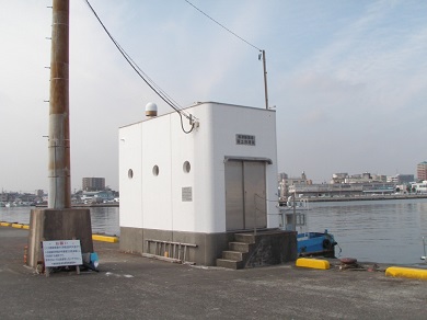 Photograph of Yaizu Tide Station (image)