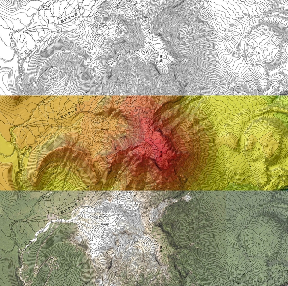火山基本図のイメージ