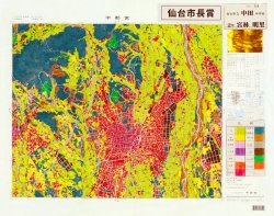 作品：土地利用図「宇都宮」