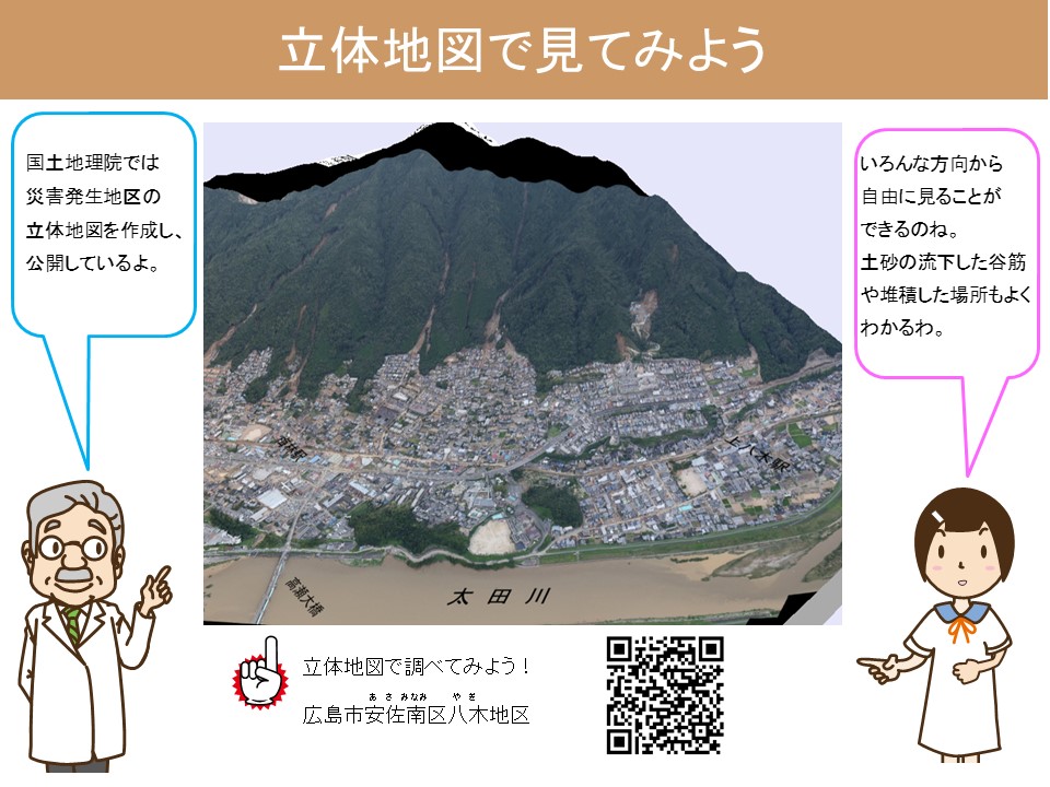 立体地図で見てみよう