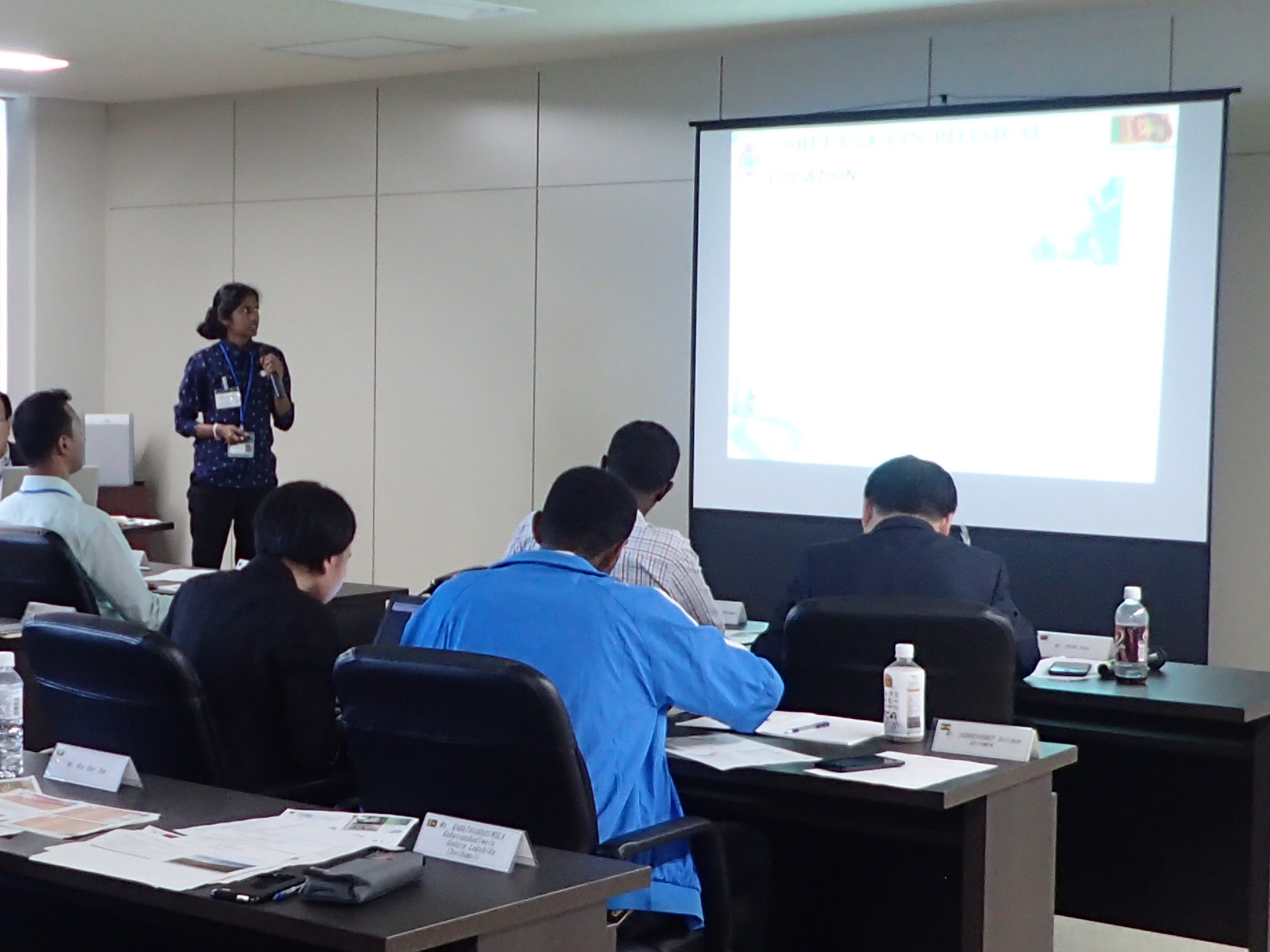 photo of   training reports presentation