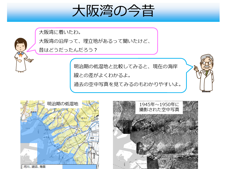 大阪湾の今昔