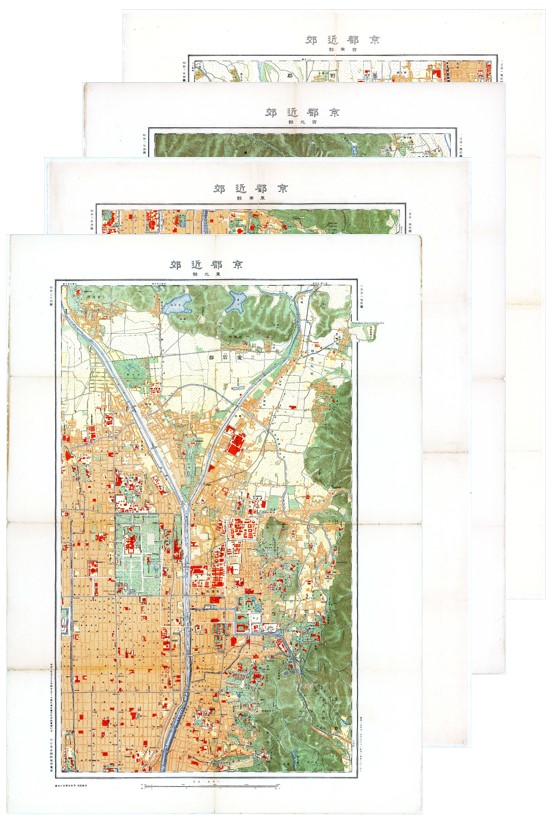 昭和の御即位記念地図の画像