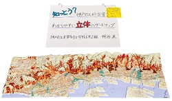 作品：知っとう？神戸の土砂災害　わかりやすい立体ハザードマップ