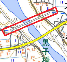 茨城県つくば市付近の地理院地図