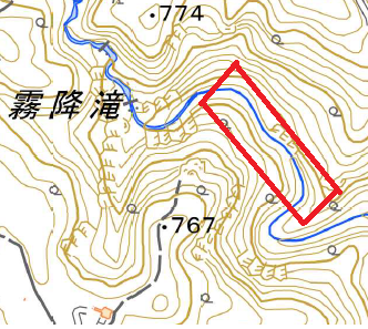 栃木県日光市付近の地理院地図