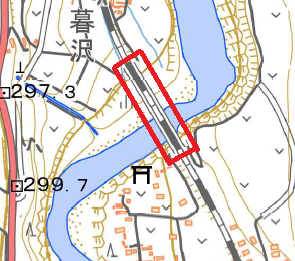群馬県赤城村付近の地理院地図