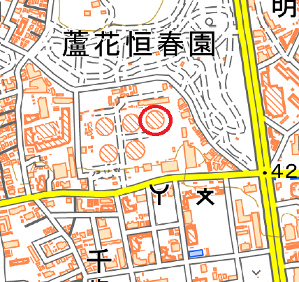 東京都世田谷区付近の地理院地図