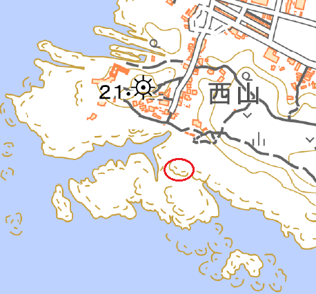 神奈川県三浦市付近の地理院地図