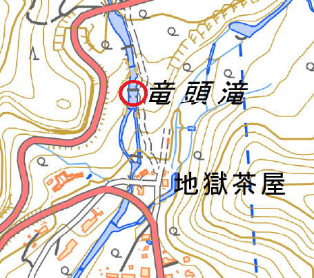 栃木県日光市付近の地理院地図