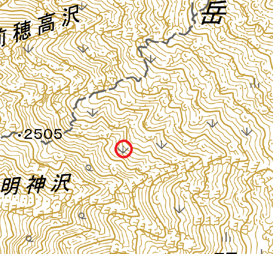 長野県松本市付近の地理院地図