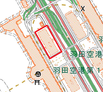 羽田空港付近の地理院地図