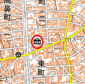 さいたま市付近の地理院地図